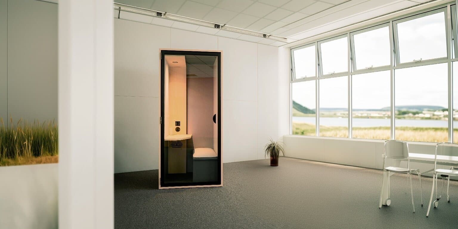 Cabine acoustique 2 personnes entretien open space